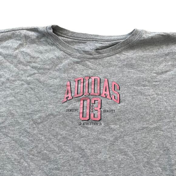 Y2K Adidas Long Sleeve Tee XL - Picture 2 of 4